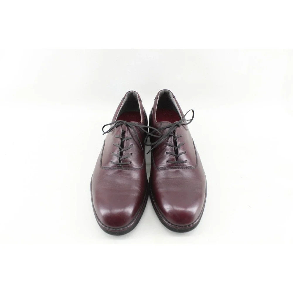 Rockport Leather Dressports Vibram Sole Men's Shoes 7.5 M Burgundy Lightweight‎
